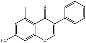 5-METHYL-7-HYDROXYISOFLAVONE
 Struktur
