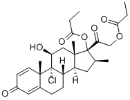 Beclomethasone dipropionate Structure