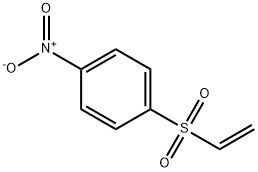 p-Nitrophenylvinyl sulfone Structure