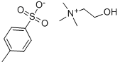 Choline tosylate Struktur