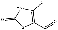 5-Thiazolecarboxaldehyde, 4-chloro-2,3-dihydro-2-oxo- Structure