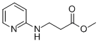 甲基3-(吡啶-2-基氨基)丙酸酯, 55364-85-7, 结构式