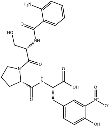 ABZ-SER-PRO-3-NITRO-TYR-OH Structure