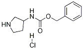 3-N-CBZ-AMINOPYRROLIDINE-HCl Structure