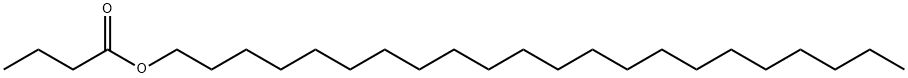 Butanoic acid docosyl ester Struktur