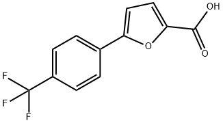 5-(4-Trifluoromethylphenyl)-furan-2-carboxylic acid Struktur