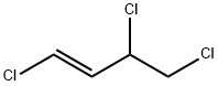 (E)-1,3,4-トリクロロ-1-ブテン 化学構造式