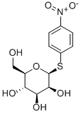 4-Nitrophenylb-D-thiomannopyranoside Structure