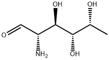 2-アミノ-2,6-ジデオキシ-D-talo-ヘキソース 化学構造式