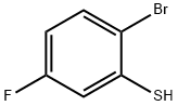 2-bromo-5-fluorobenzenethiol Struktur