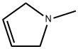 1H-Pyrrole, 2,5-dihydro-1-methyl-, 554-15-4, 结构式