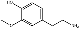4-(2-AMINO-ETHYL)-2-METHOXY-PHENOL
 Struktur