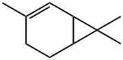 2-CARENE, 554-61-0, 结构式