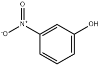 3-ニトロフェノール 化学構造式