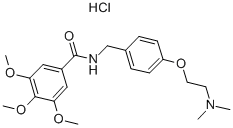 TRIMETHOBENZAMIDE HYDROCHLORIDE Structure