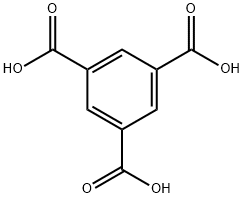 均苯三甲酸,554-95-0,结构式