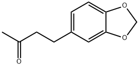Piperonyl acetone Struktur