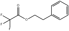 2,2,2-三氟乙酸苯乙基酯, 55419-66-4, 结构式