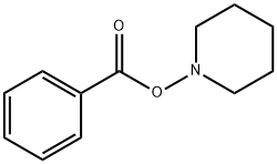 安息香酸ピペリジノ 化学構造式