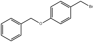 4-BENZYLOXYBENZYL BROMIDE Structure