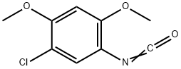 5-クロロ-2,4-ジメトキシフェニルイソシアナート 化学構造式