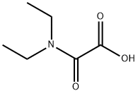 (ジエチルアミノ)(オキソ)酢酸 化学構造式