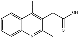 3-Quinolineaceticacid,2,4-dimethyl-(9CI), 554425-45-5, 结构式
