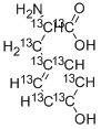 L-TYROSINE-13C9, 55443-60-2, 结构式