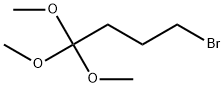 4-ブロモ-1,1,1-トリメトキシブタン 化学構造式