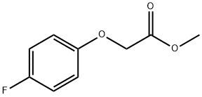 4-氟苯氧基乙酸甲酯 结构式