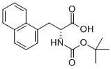 Boc-3-(1-萘基)-L-丙氨酸,55447-00-2,结构式