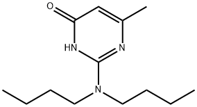 2-(DIBUTYLAMINO)-6-METHYL-4-PYRIMIDINOL, 55447-64-8, 结构式