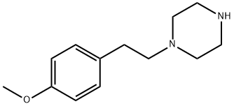1-[2-(4-甲氧基苄基)乙基]哌嗪, 55455-94-2, 结构式