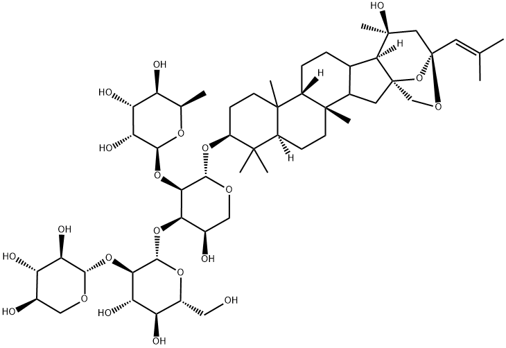 酸枣仁皂苷 B,55466-05-2,结构式