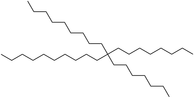 10-Heptyl-10-octylicosane 结构式