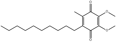 デシルウビキノン 化学構造式