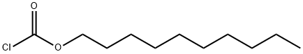 CHLOROFORMIC ACID N-DECYL ESTER Structure