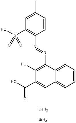 calcium strontium bis[3-hydroxy-4-[(4-methyl-2-sulphonatophenyl)azo]-2-naphthoate]|