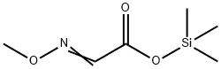 (メトキシイミノ)酢酸トリメチルシリル 化学構造式