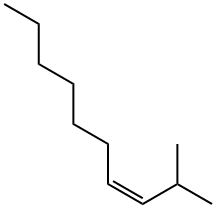 (Z)-2-Methyl-3-decene Struktur