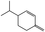3-异丙基-6-亚甲基-1-环己烯, 555-10-2, 结构式