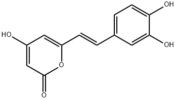 555-55-5 6-[(1E)-2-(3,4-二羟基苯基)乙烯基]-4-羟基-2H-吡喃-2-酮