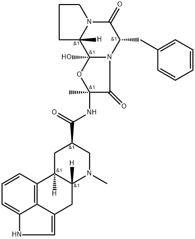 2'-EpidihydroergotaMine 结构式