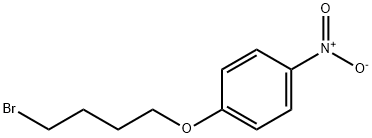 1-(4-BROMOBUTOXY)-4-NITROBENZENE 化学構造式