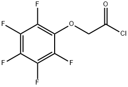 2,3,4,5,6-PENTAFLUOROPHENOXYACETYL CHLORIDE Structure