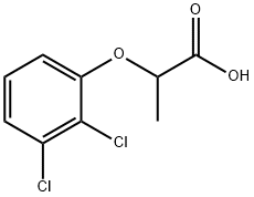 2-(2,3-二氯苯氧基)丙酸, 55507-94-3, 结构式