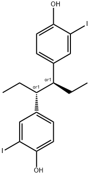 1-iodohexestrol,55508-15-1,结构式