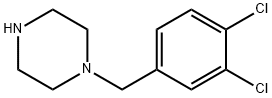 1-(3,4-DICHLOROBENZYL)PIPERAZINE Structure