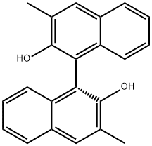 (R)-3,3'-二甲基-1,1'-联萘酚 结构式