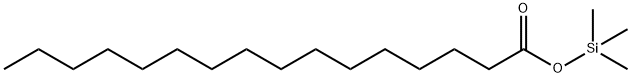 Palmitic acid trimethylsilyl ester Struktur